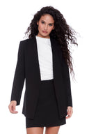 Black Ponte Blazer – Front View