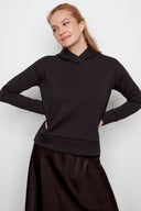 Grace black Malibu Hoodie – Front View