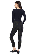 Gwyneth Kilkee Plaid Techno Ankle Pant – Back View