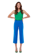 Chloe Palermo Cigarette Pant in Cobalt – Front View