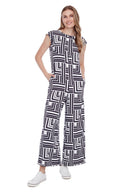 Maybelline Labyrinth Vegan Silk Jumpsuit – Front View