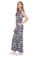 Maybelline Labyrinth Vegan Silk Jumpsuit – Side View