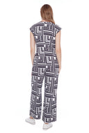 Maybelline Labyrinth Vegan Silk Jumpsuit – Back View