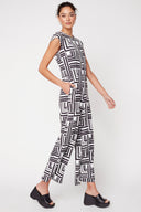 Maybelline Labyrinth Vegan Silk Jumpsuit – Side View