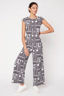 Maybelline Labyrinth Vegan Silk Jumpsuit – Front View