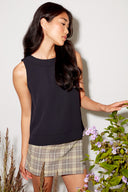 Shira Boomer Plaid Skort – Front View