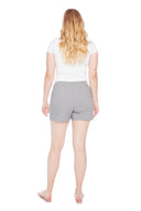 Cannes Plaid Techno Short – Back View