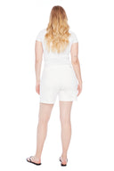 Lisa cloud Light Ponte Short – Back View