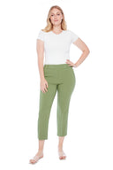 Chloe dill Amalfi Straight-Leg Ankle Pant – Front View