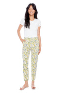 Chloe Birdy Print Amalfi Cigarette Pant – Front View