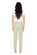 Chloe Birdy Print Amalfi Cigarette Pant – Back View