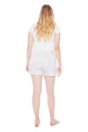 Pebbles Print Techno Short – Side View