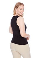 London black Provence Sleeveless Top – Back View