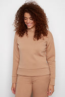 Grace  latte Malibu Hoodie – Front View