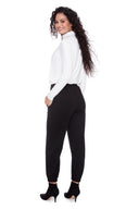 Black Light Ponte Jogger – Back View