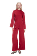 Lava Belize Satin Wide-Leg Pant – Front View