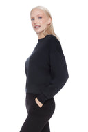 Black Butter Sweatshirt – Side View