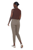 Beverley Plaid Armani Twill Ankle Pant – Back View