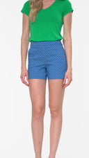 Lisa Dash Techno Short in Blue Dash Print – Video