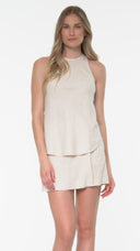 Luna Linen Tank Top in Flax – Video