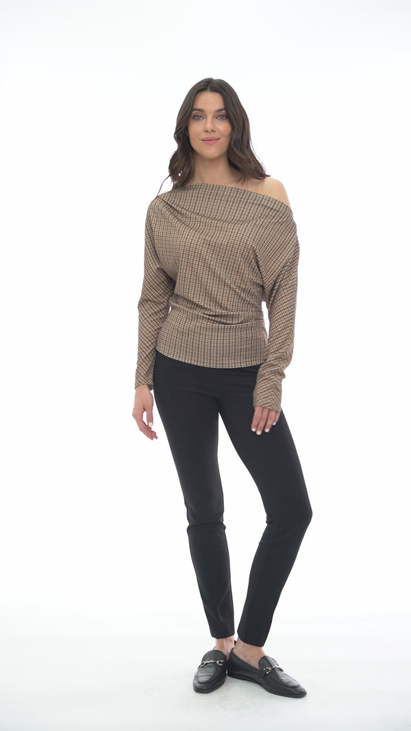 Demi Kensington Plaid Top – Video