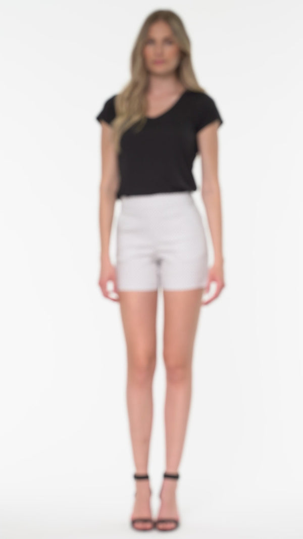 Lisa Stix Techno Short in Stix Black Print – Video